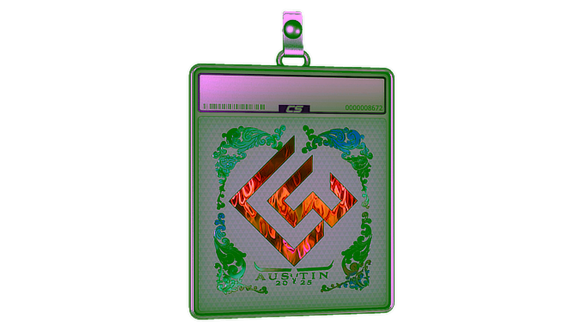 Anzeige für Sticker Slab | Chinggis Warriors (Holo) | Austin 2025