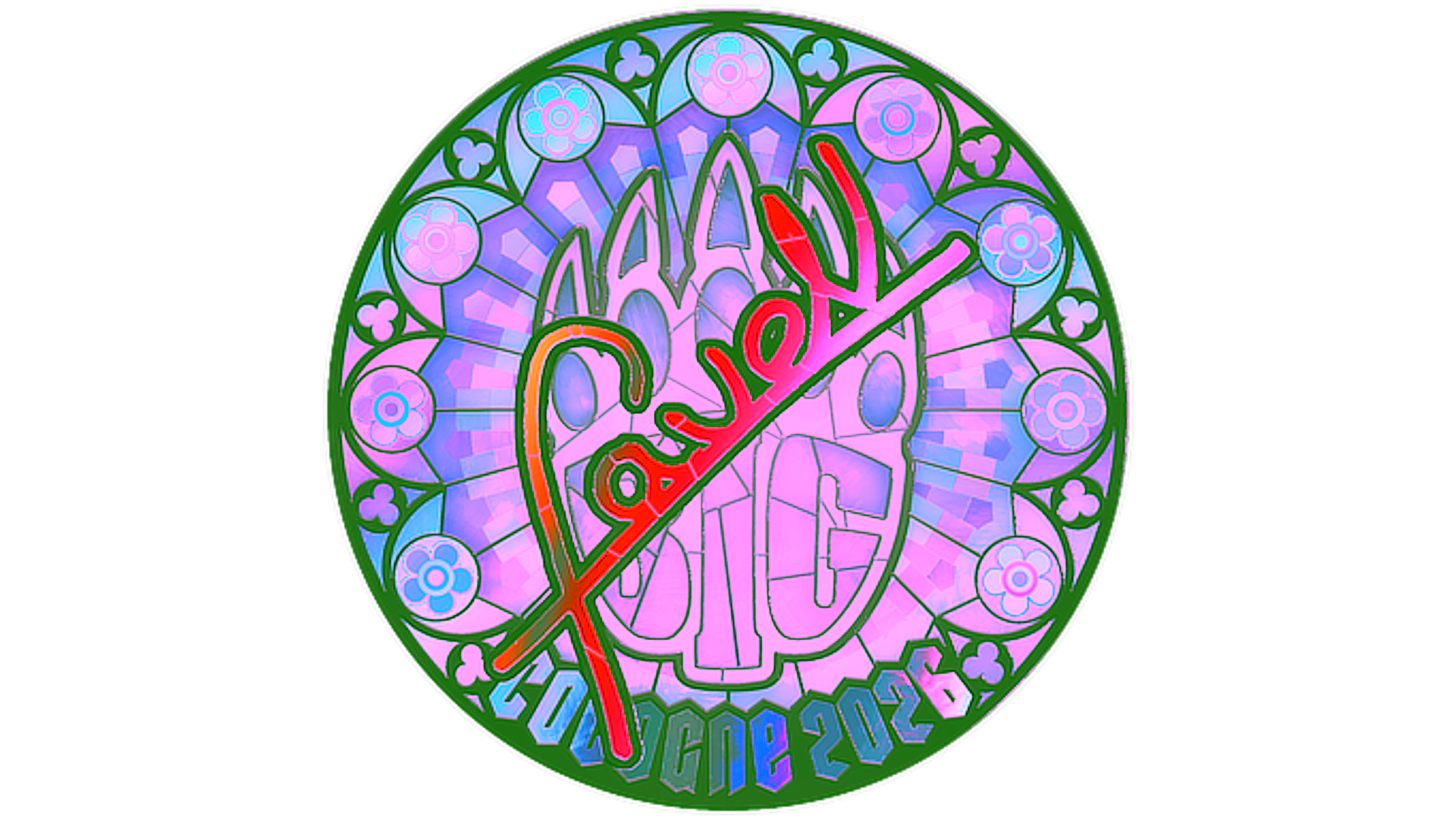 Display for Sticker | faveN (Holo) | Cologne 2026