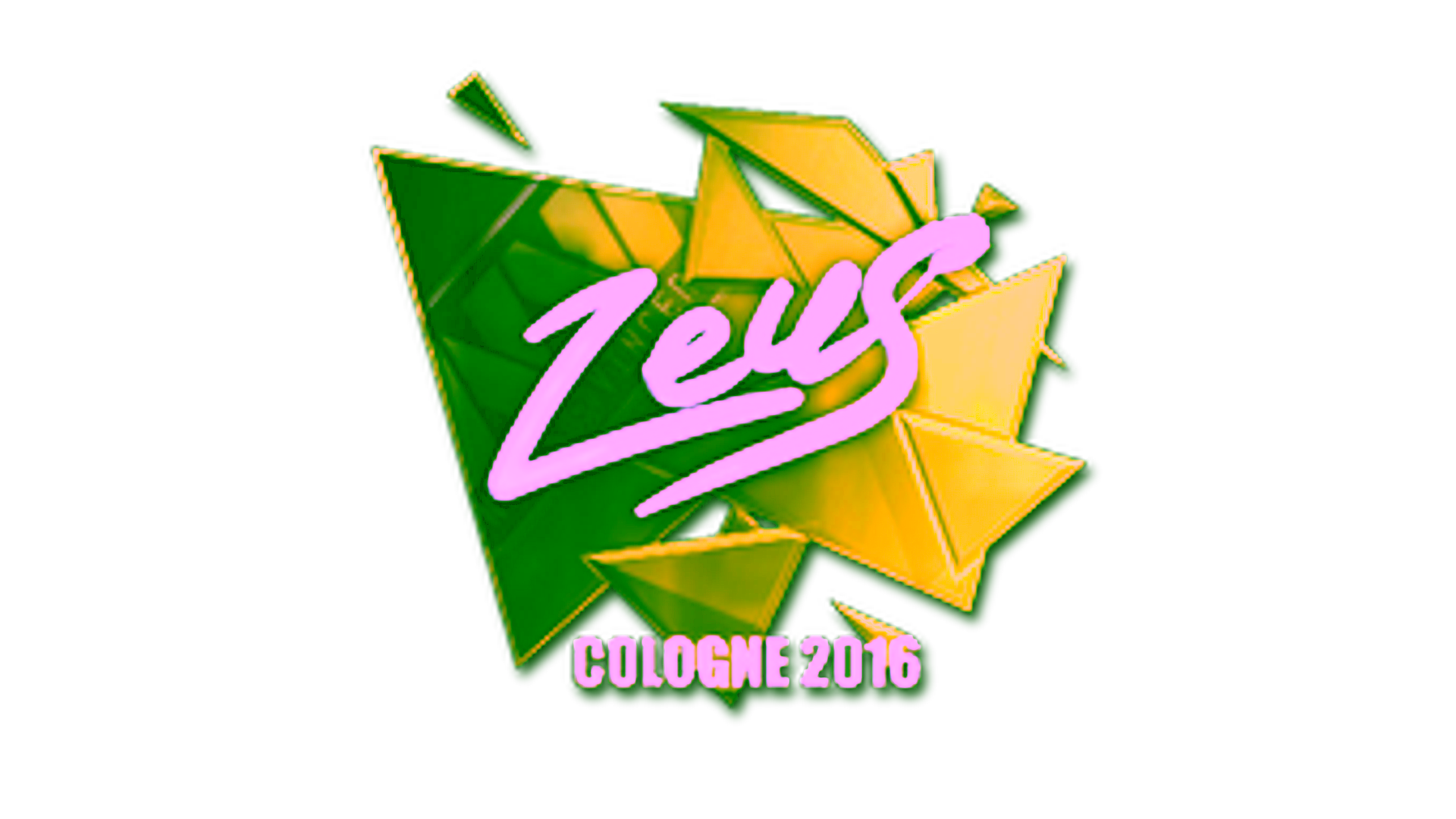 Display for Sticker | Zeus (Foil) | Cologne 2016
