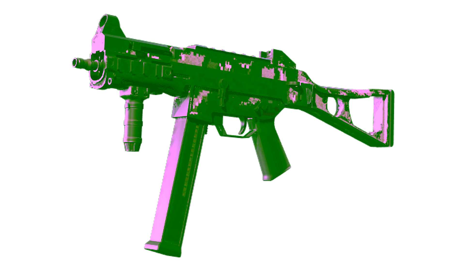 Display for Souvenir UMP-45 | Urban DDPAT (Battle-Scarred)