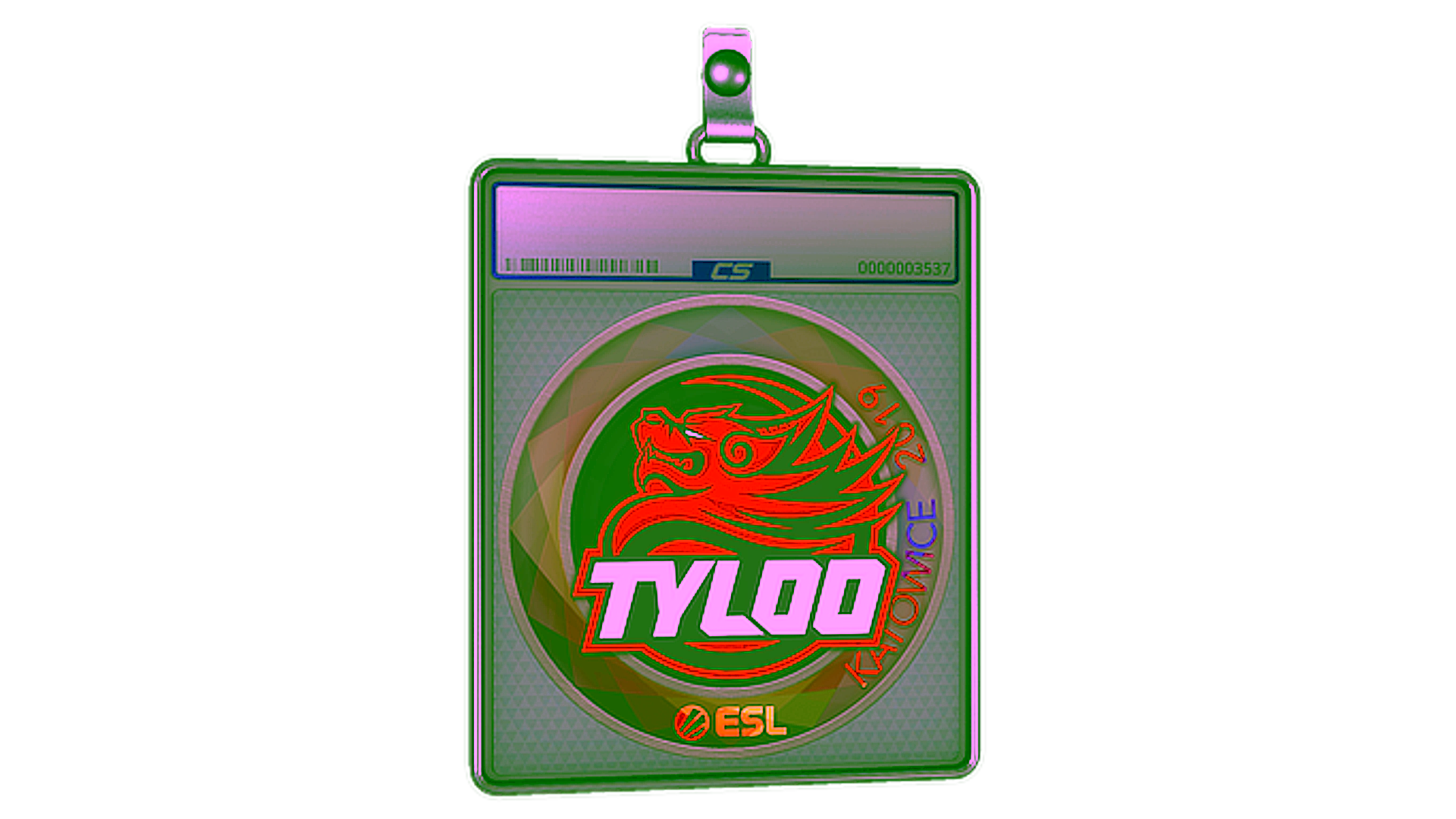 Sticker Slab | Tyloo (Holo) | Katowice 2019 için görüntü