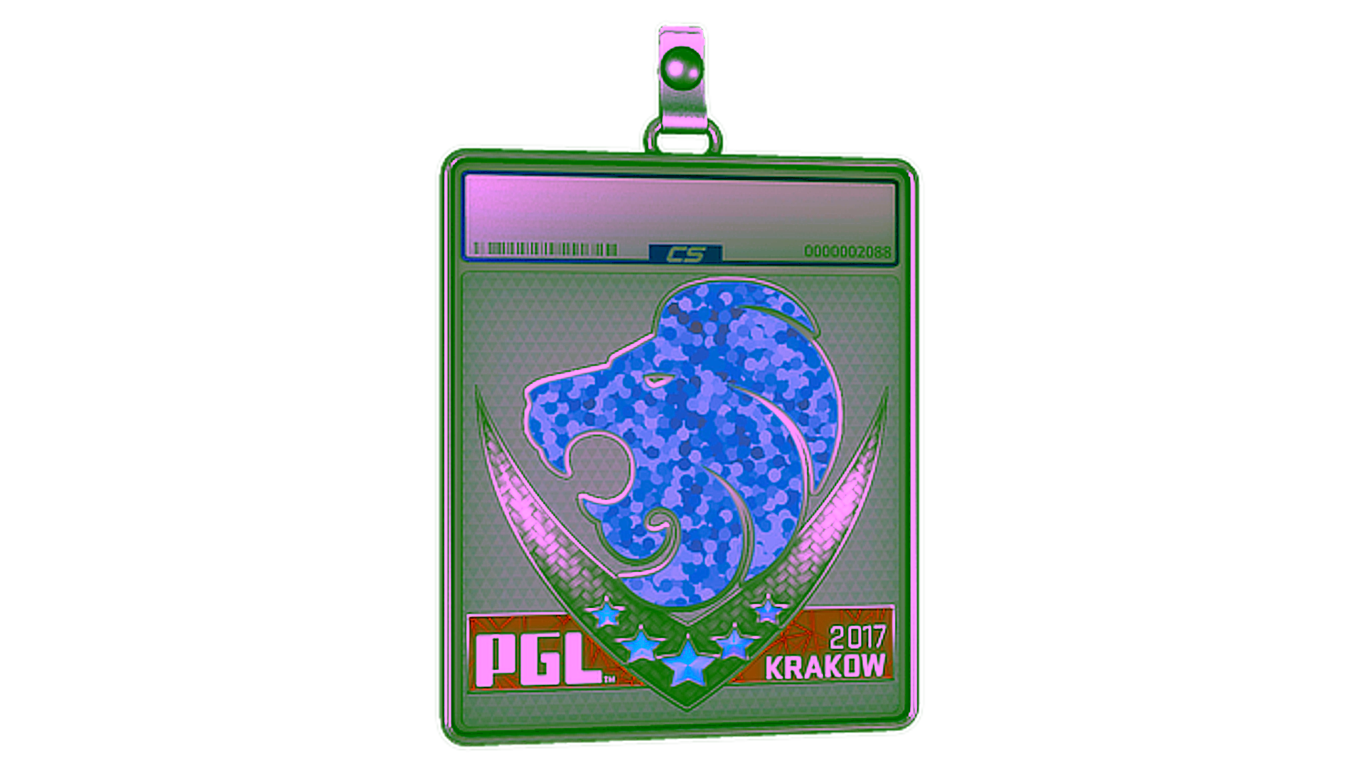 Affichage pour Sticker Slab | North (Holo) | Krakow 2017