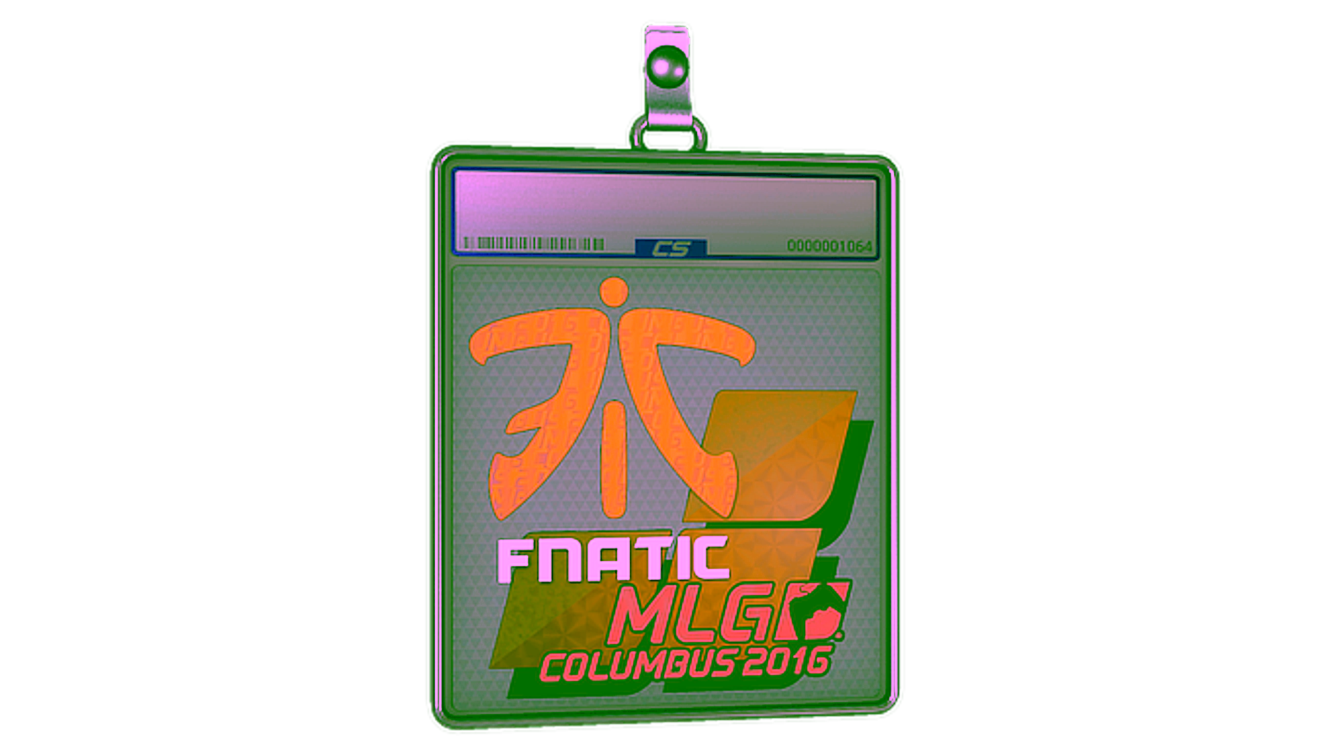 Wyświetl dla Sticker Slab | Fnatic (Holo) | MLG Columbus 2016