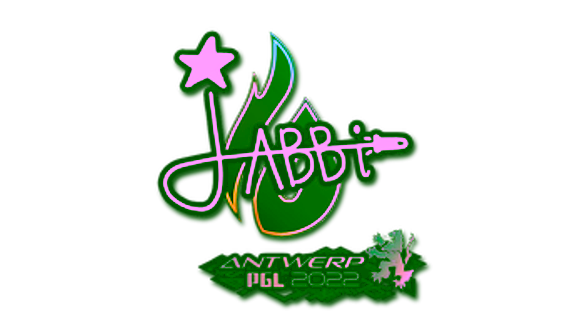 Display for Sticker | jabbi | Antwerp 2022