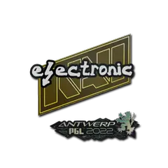 Sticker electronic Antwerp 2022