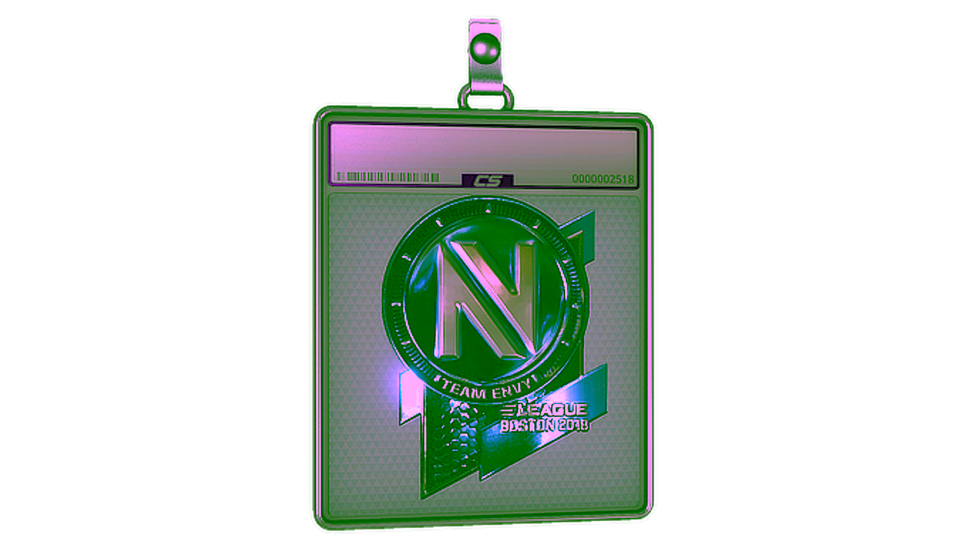 Дисплей для Sticker Slab | Team EnVyUs (Foil) | Boston 2018