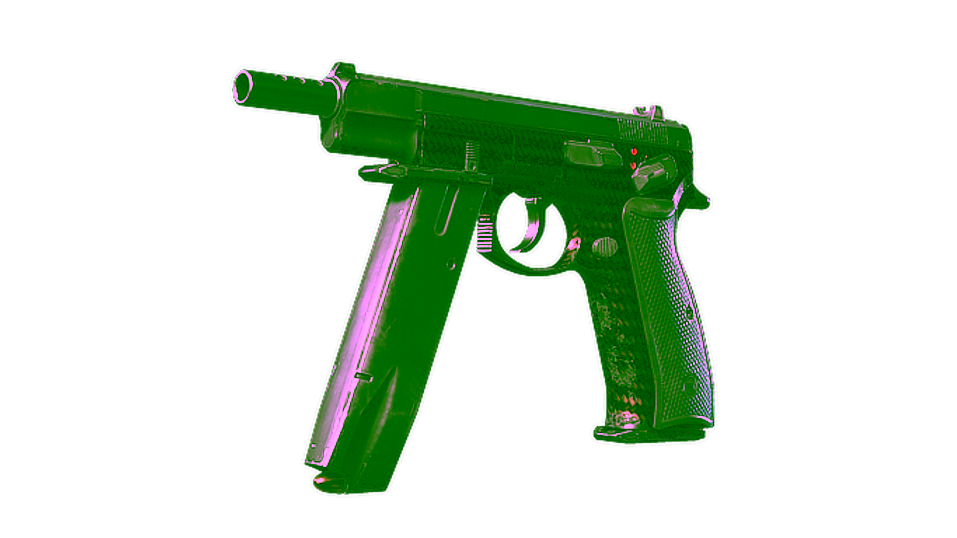 Display for Souvenir CZ75-Auto | Copper Fiber (Field-Tested)