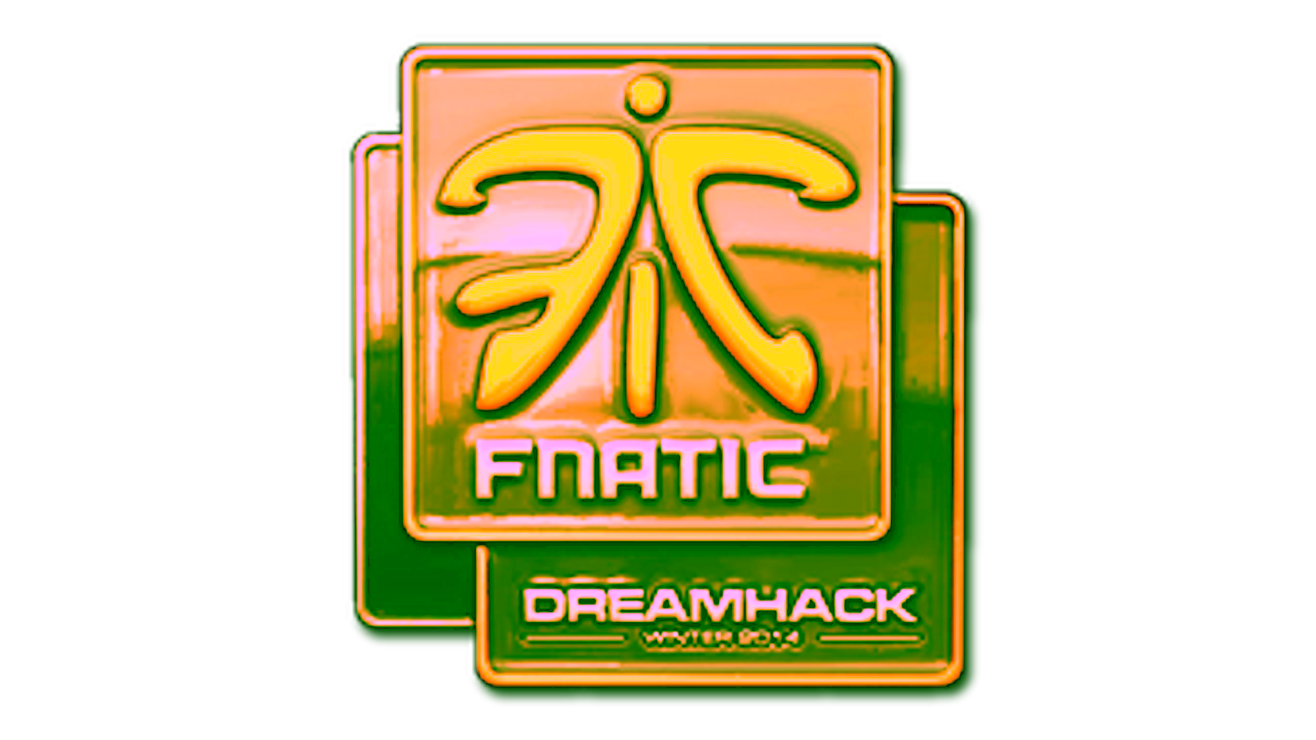 Display for Sticker | Fnatic (Gold) | DreamHack 2014
