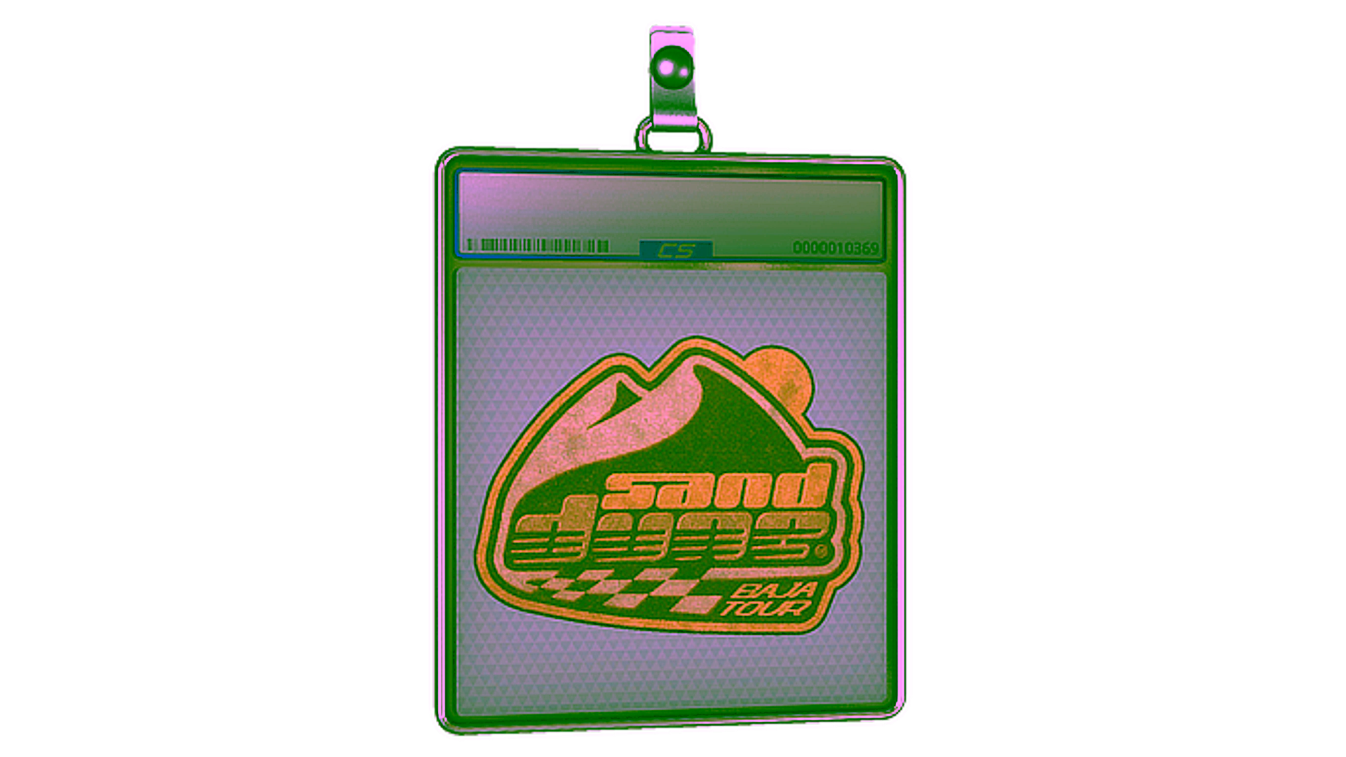 Display for Sticker Slab | Sand Dune Baja Tour