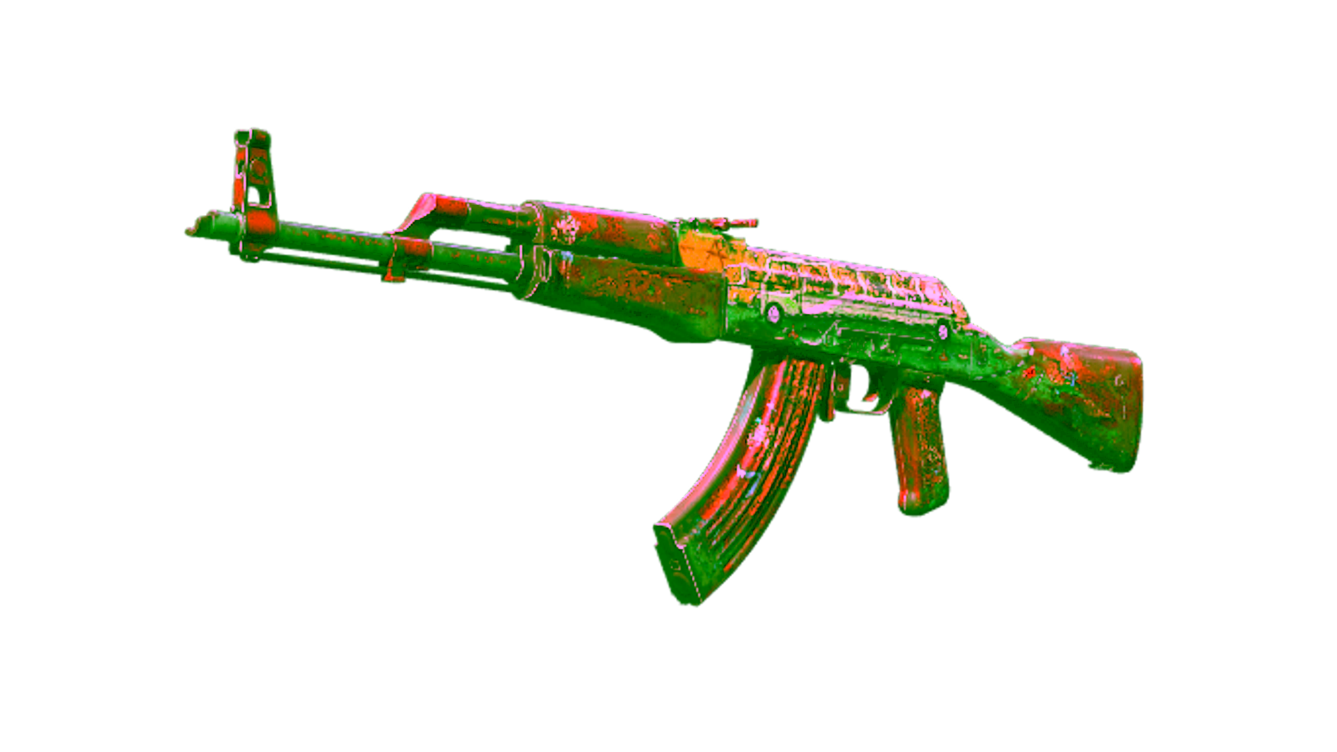 Display for Souvenir AK-47 | The Outsiders (Battle-Scarred)