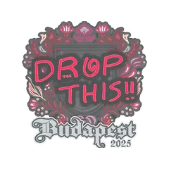 Sticker drop Budapest 2025
