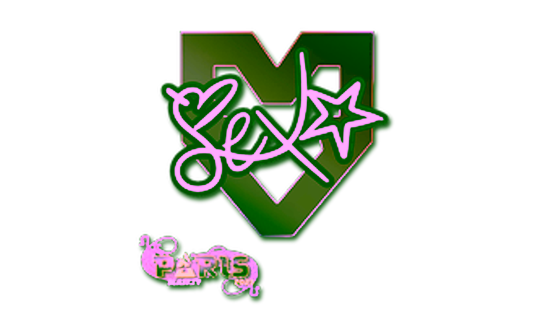 Mostrar para Sticker | dexter | Paris 2023