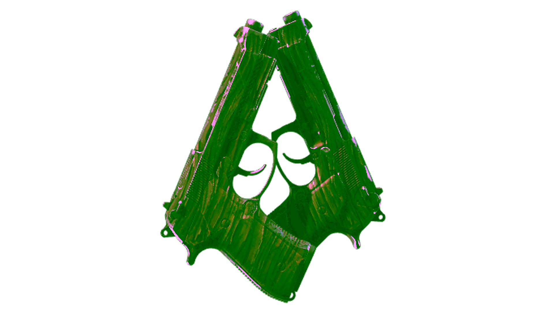 Display for Souvenir Dual Berettas | Drift Wood (Well-Worn)