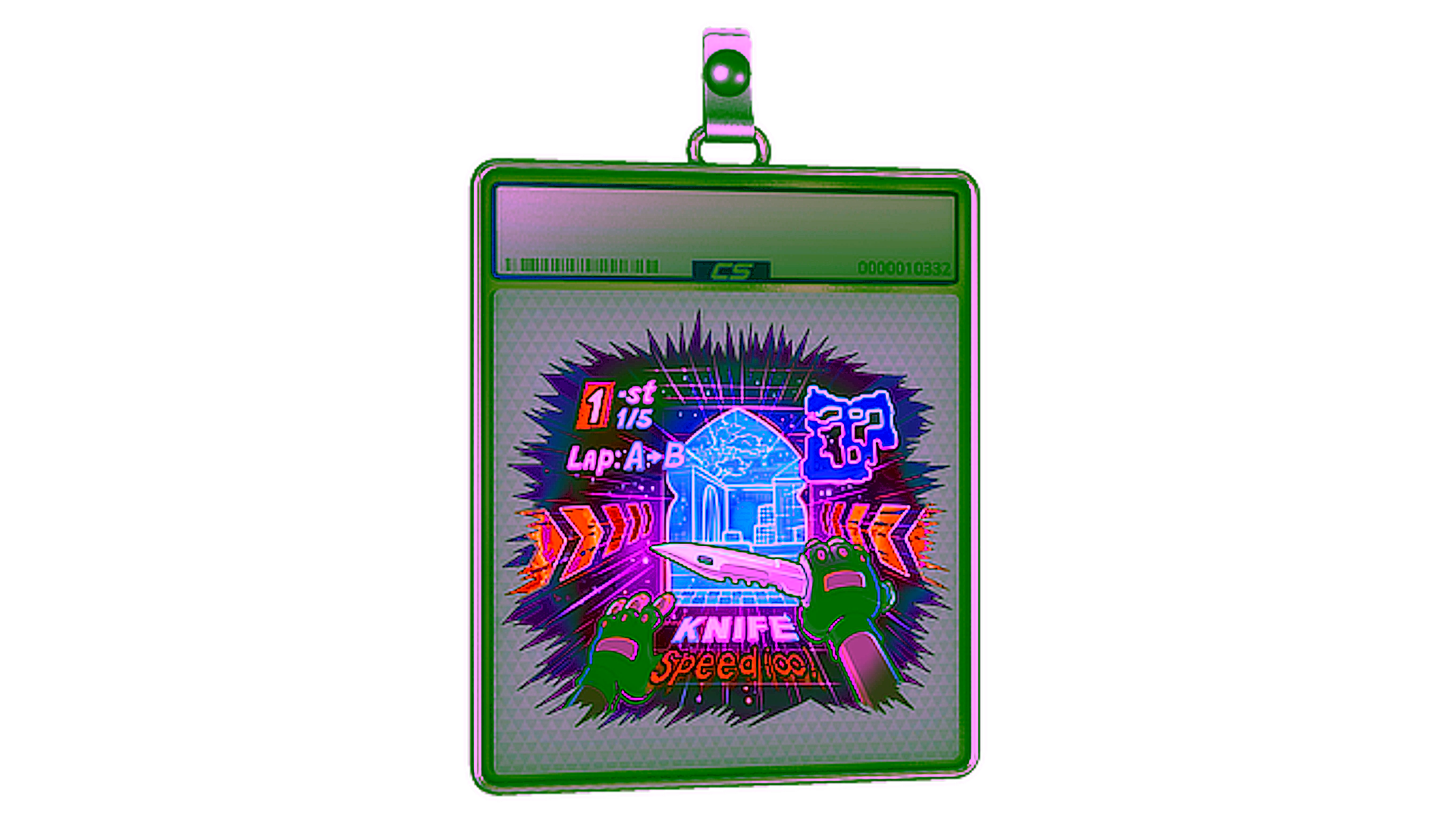 Mostrar para Sticker Slab | First Lap (Holo)