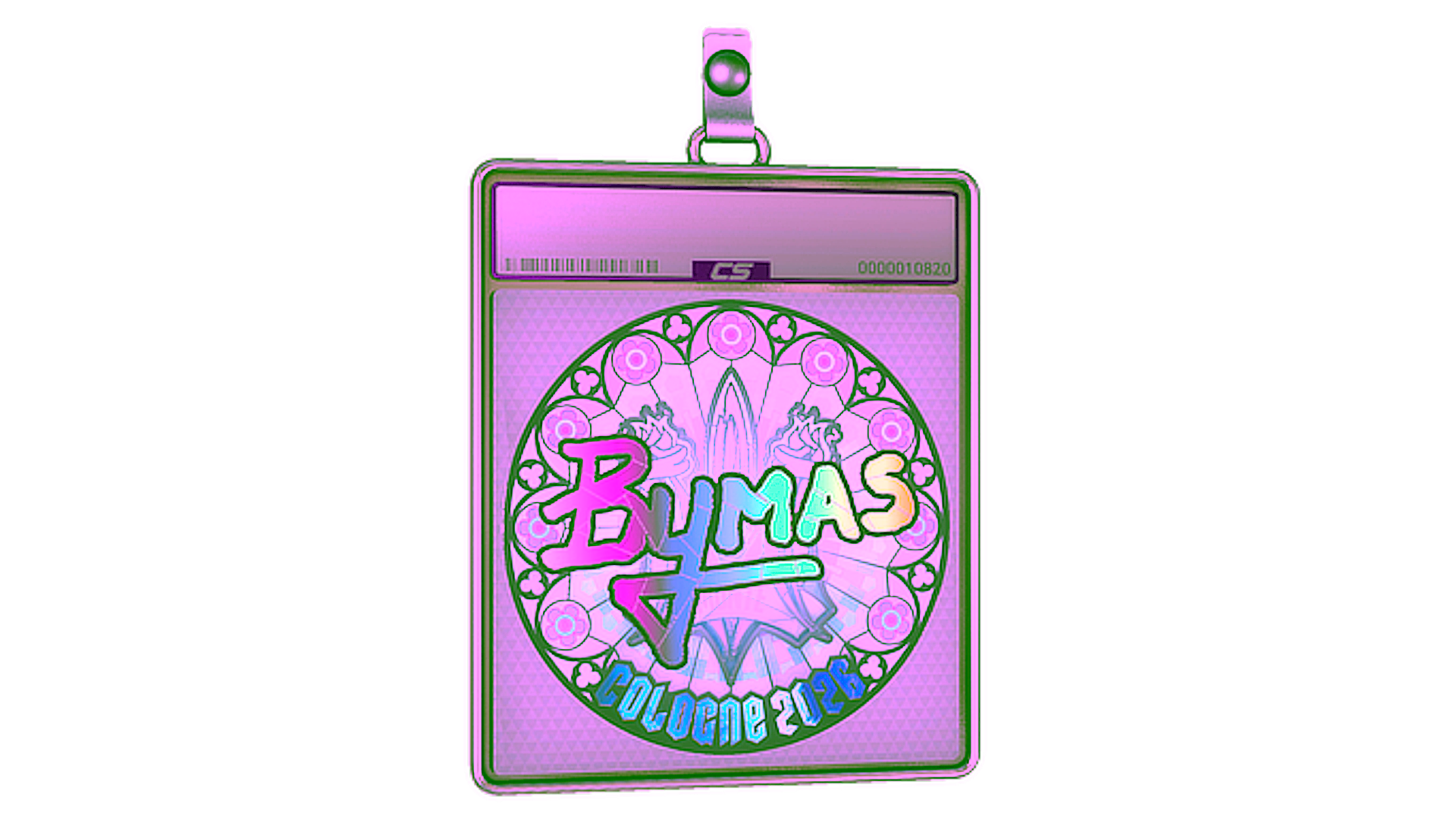 Anzeige für Sticker Slab | Bymas (Holo) | Cologne 2026