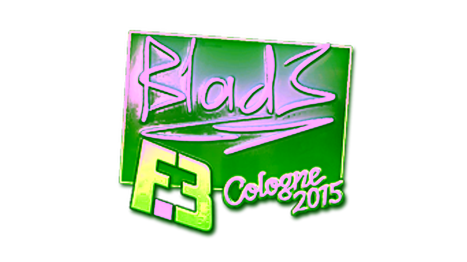 Display for Sticker | B1ad3 (Foil) | Cologne 2015