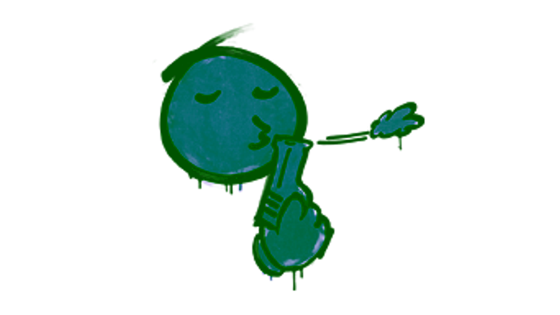 Display for Sealed Graffiti | Quickdraw (SWAT Blue)