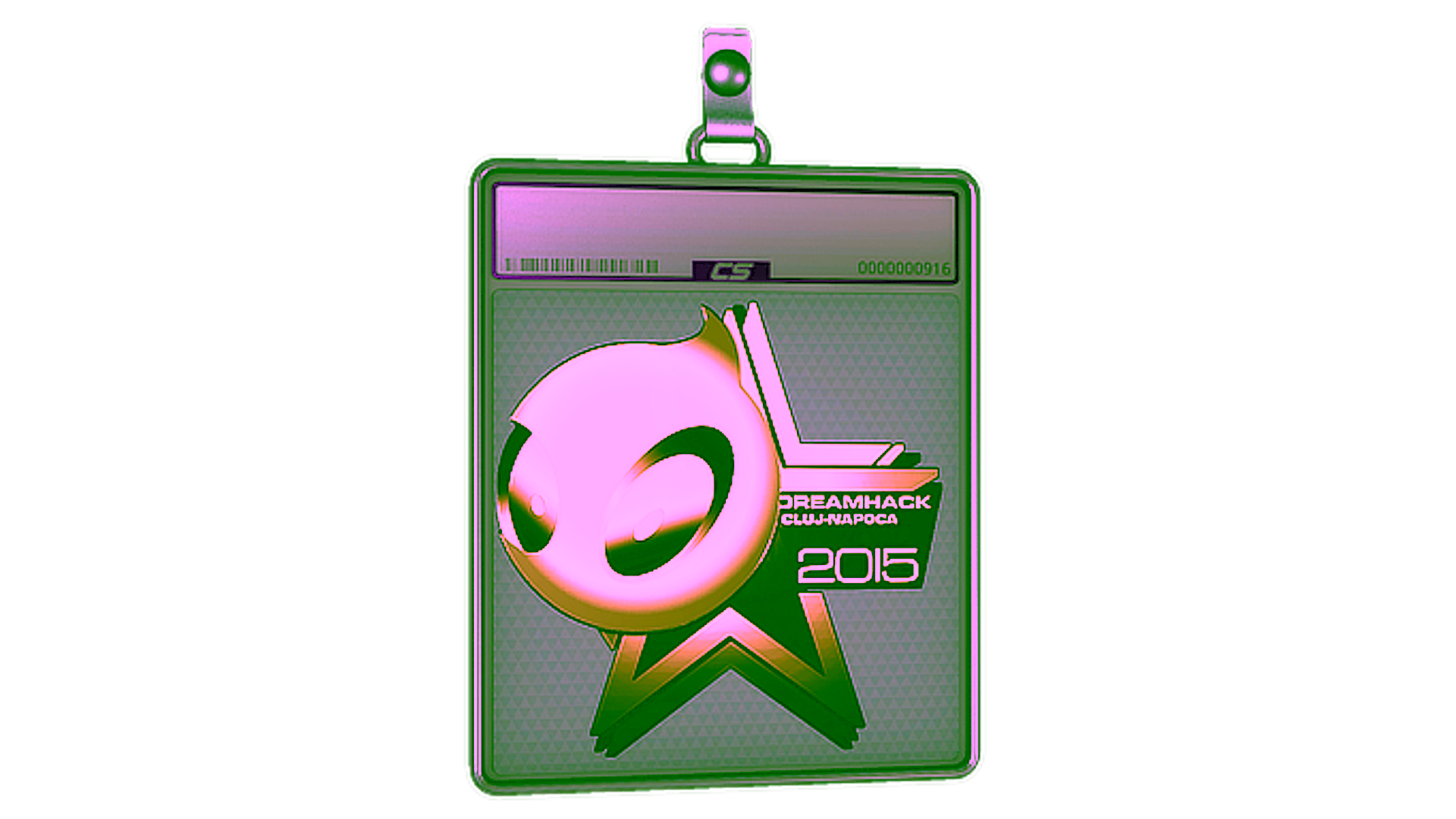 Display for Sticker Slab | Team Dignitas (Gold) | Cluj-Napoca 2015