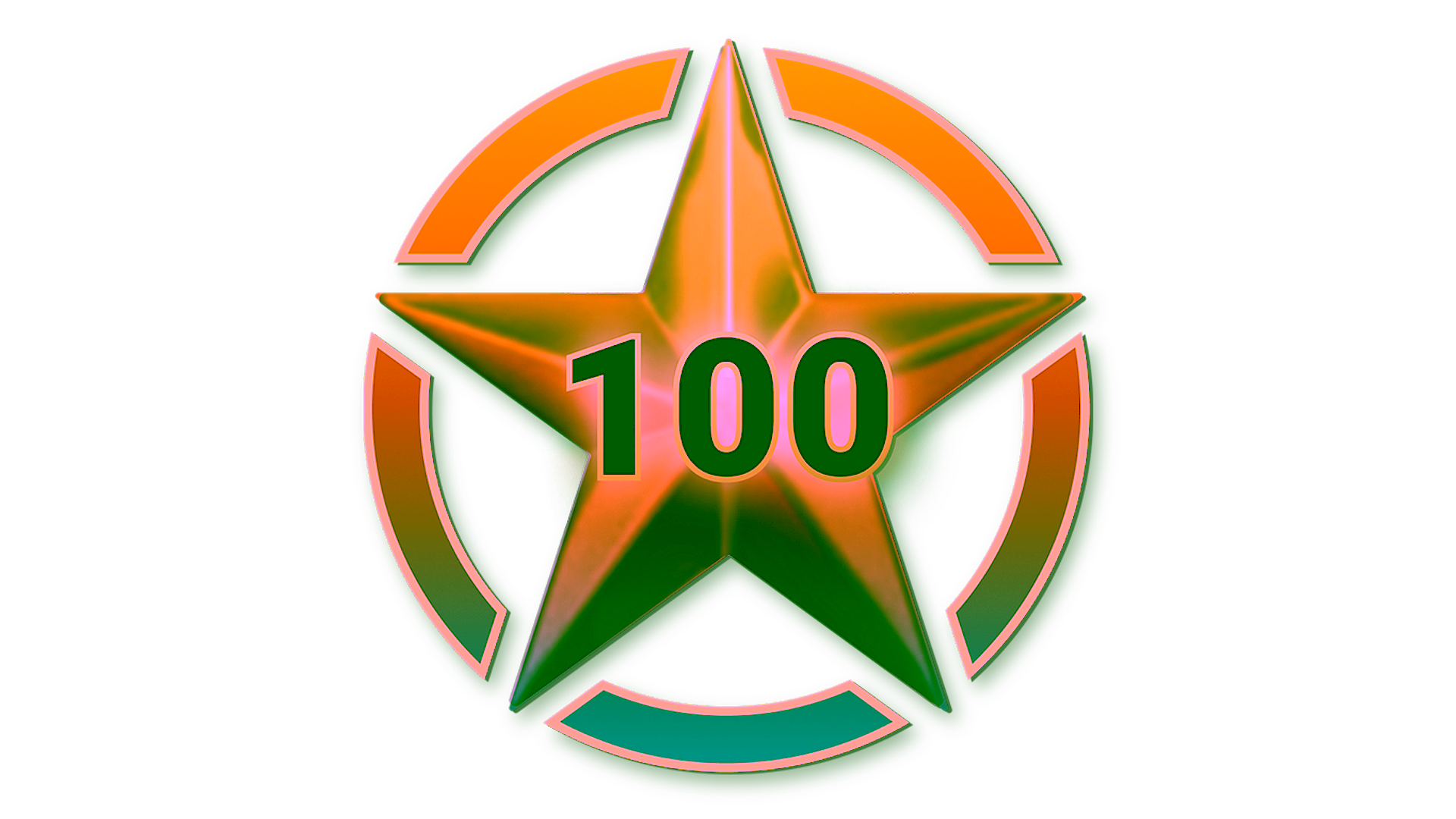 Display for 100 Stars for Operation Riptide