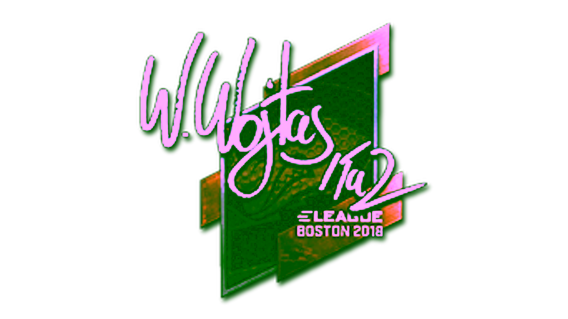 Display for Sticker | TaZ (Foil) | Boston 2018