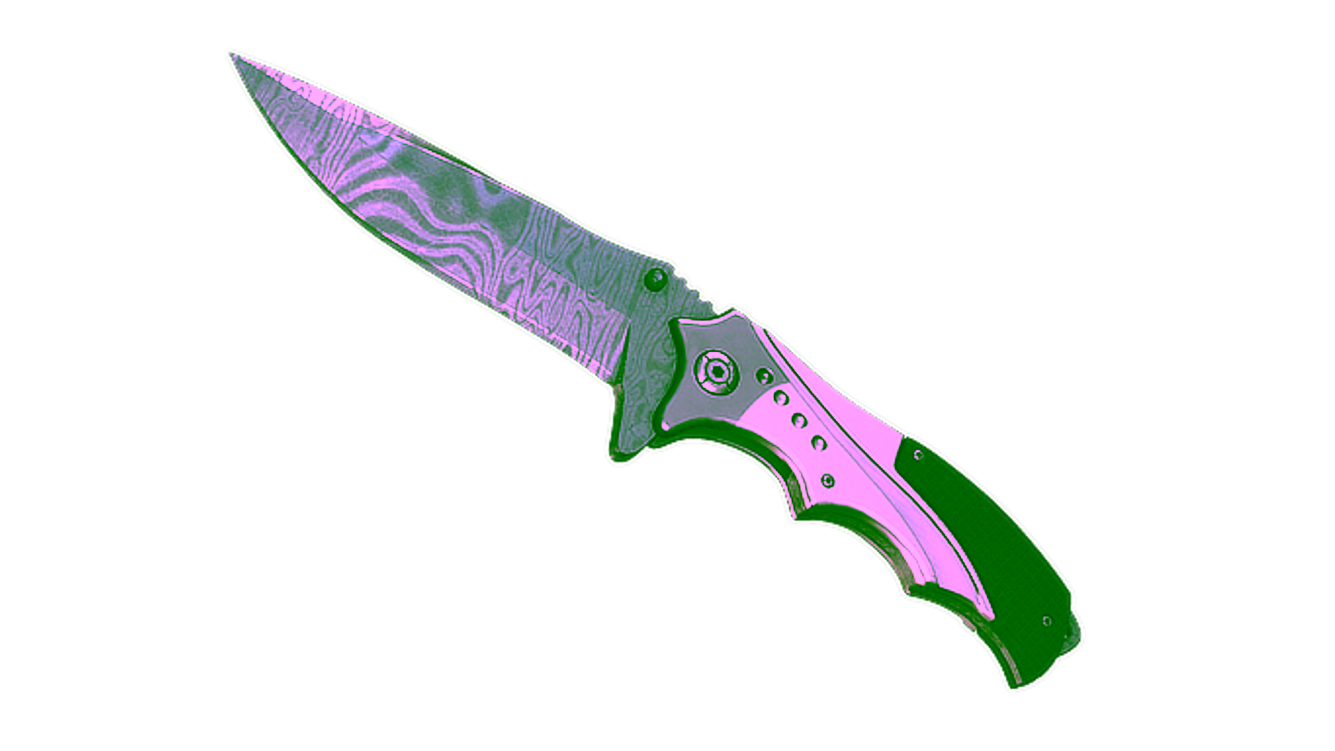 Display for ★ Nomad Knife | Damascus Steel (Battle-Scarred)