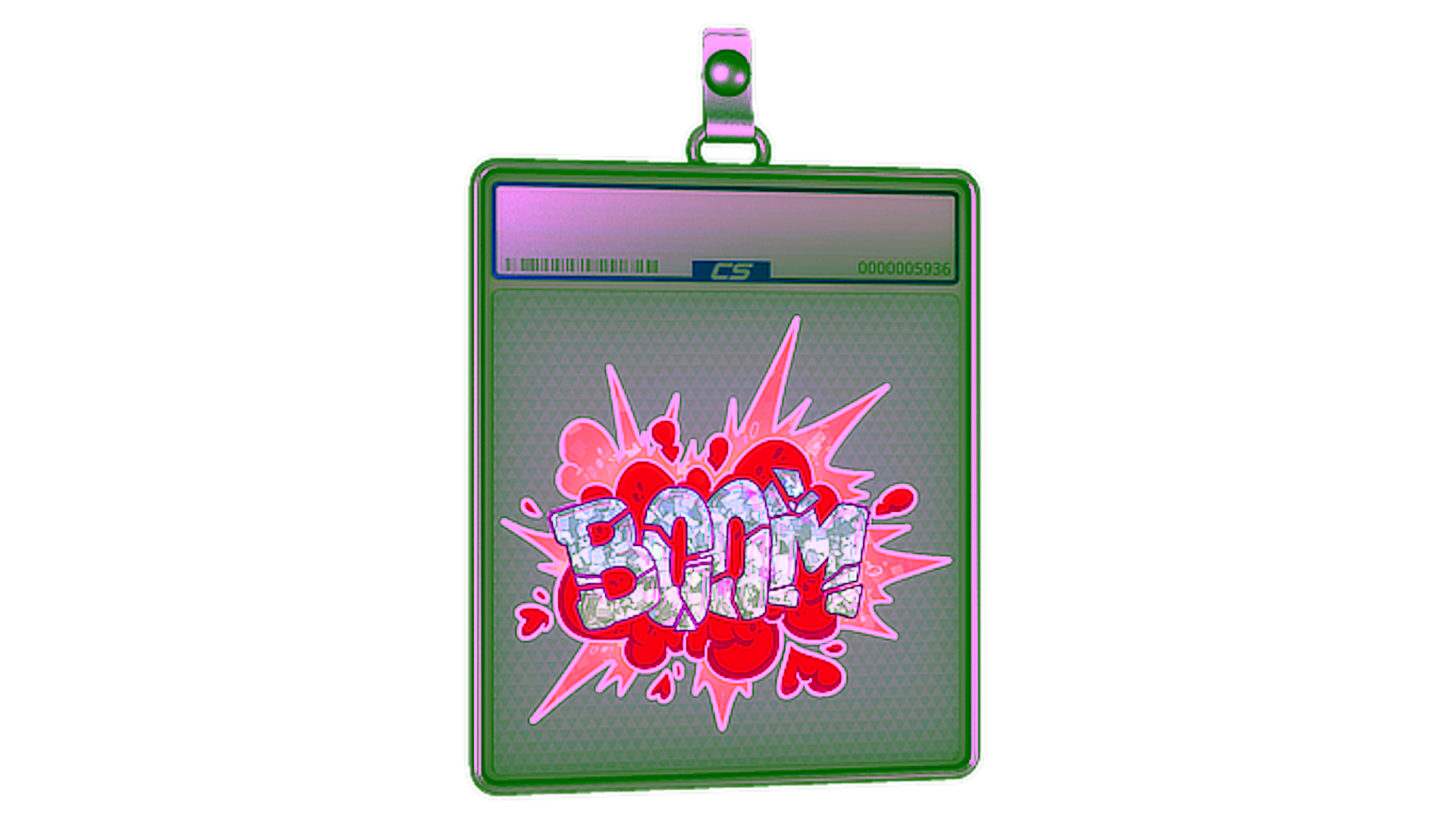 عرض لـ Sticker Slab | Go Boom (Glitter)