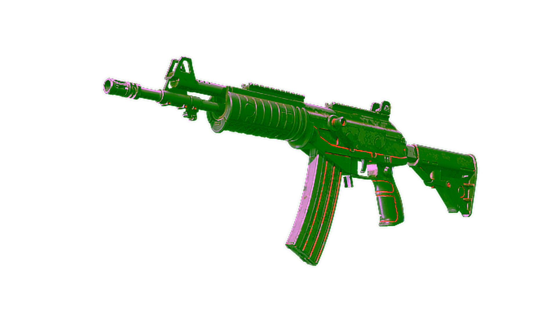 Display for Souvenir Galil AR | O-Ranger (Battle-Scarred)