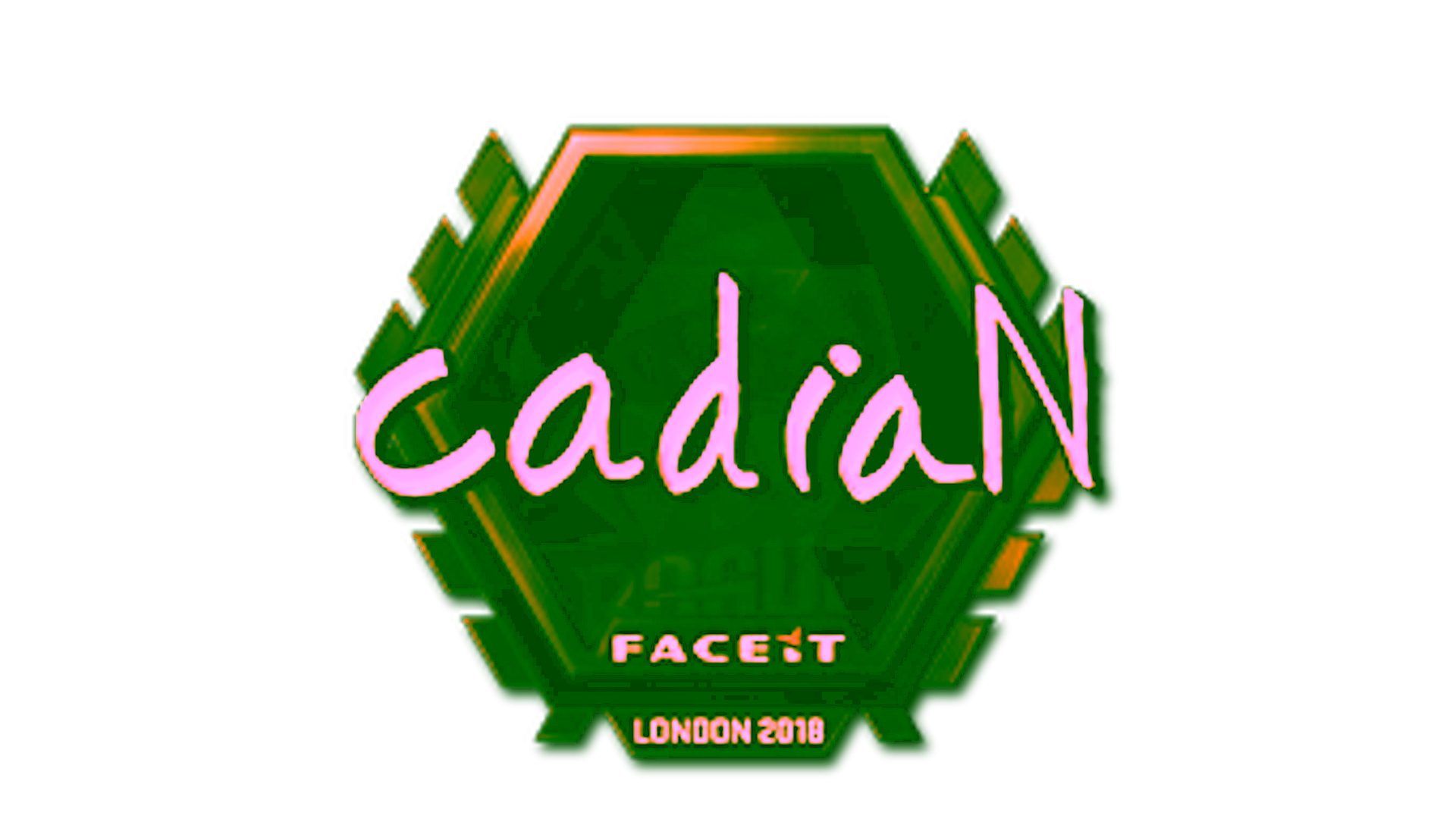 Rodyti Sticker | cadiaN (Gold) | London 2018