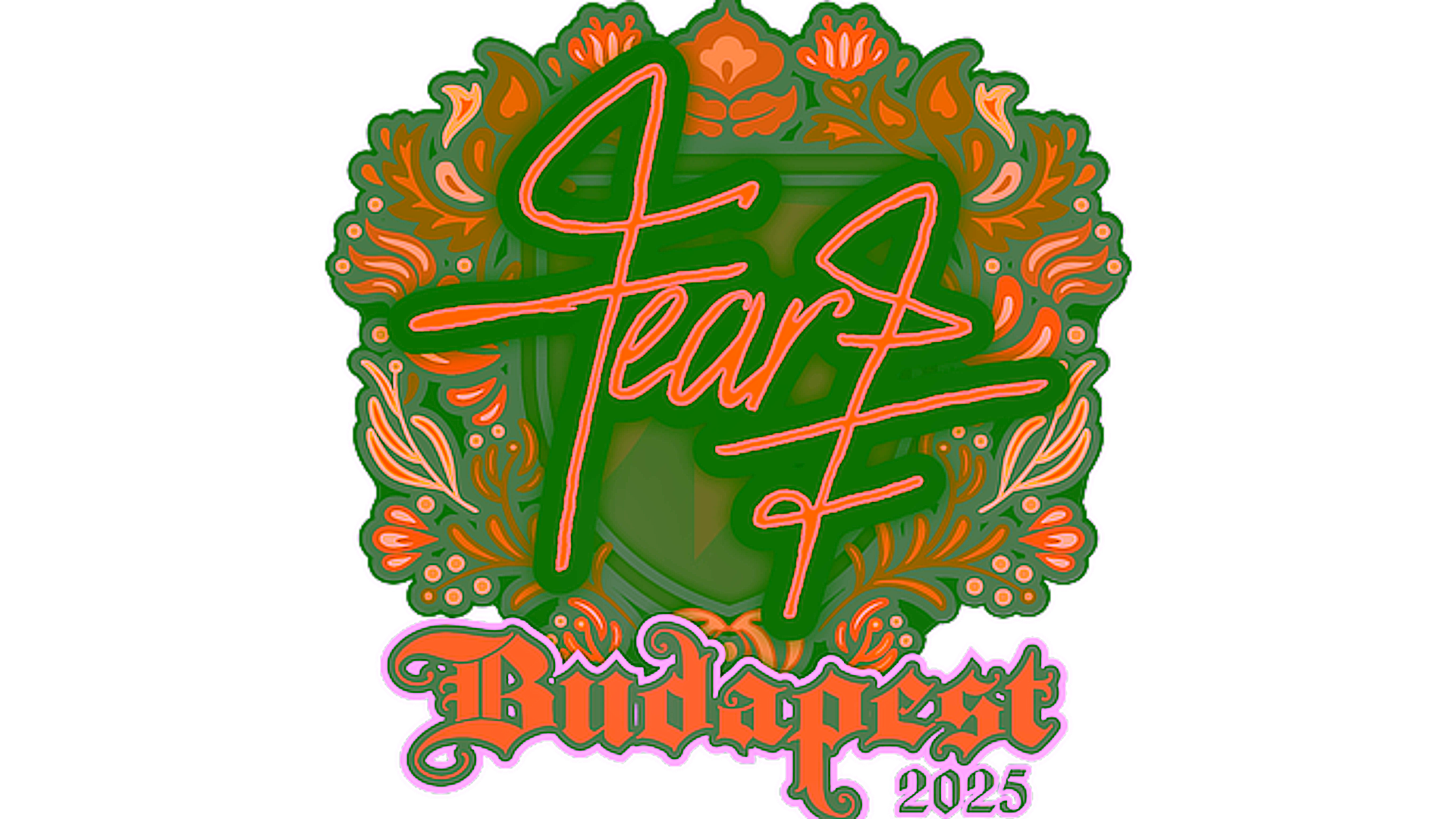 Display for Sticker | fEAR | Budapest 2025