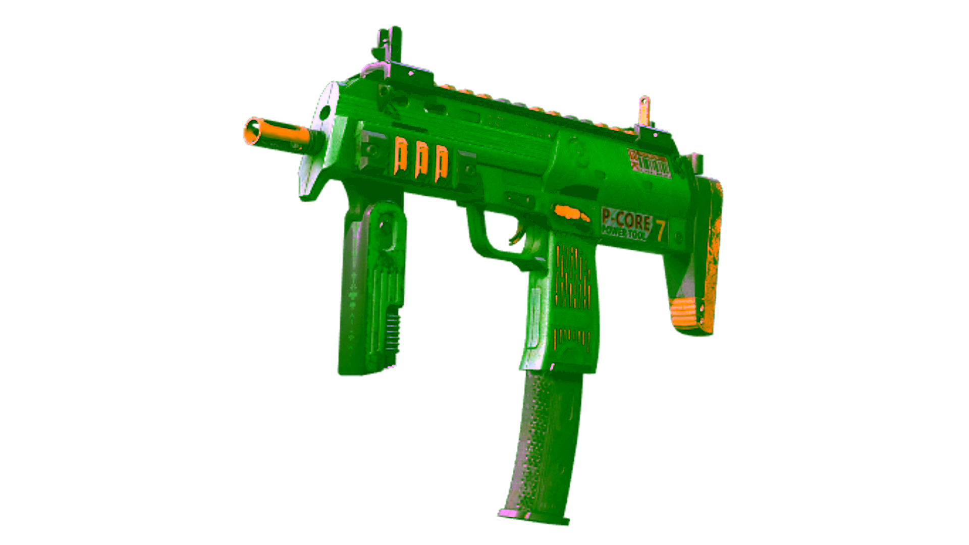 Display for StatTrak™ MP7 | Powercore (Well-Worn)