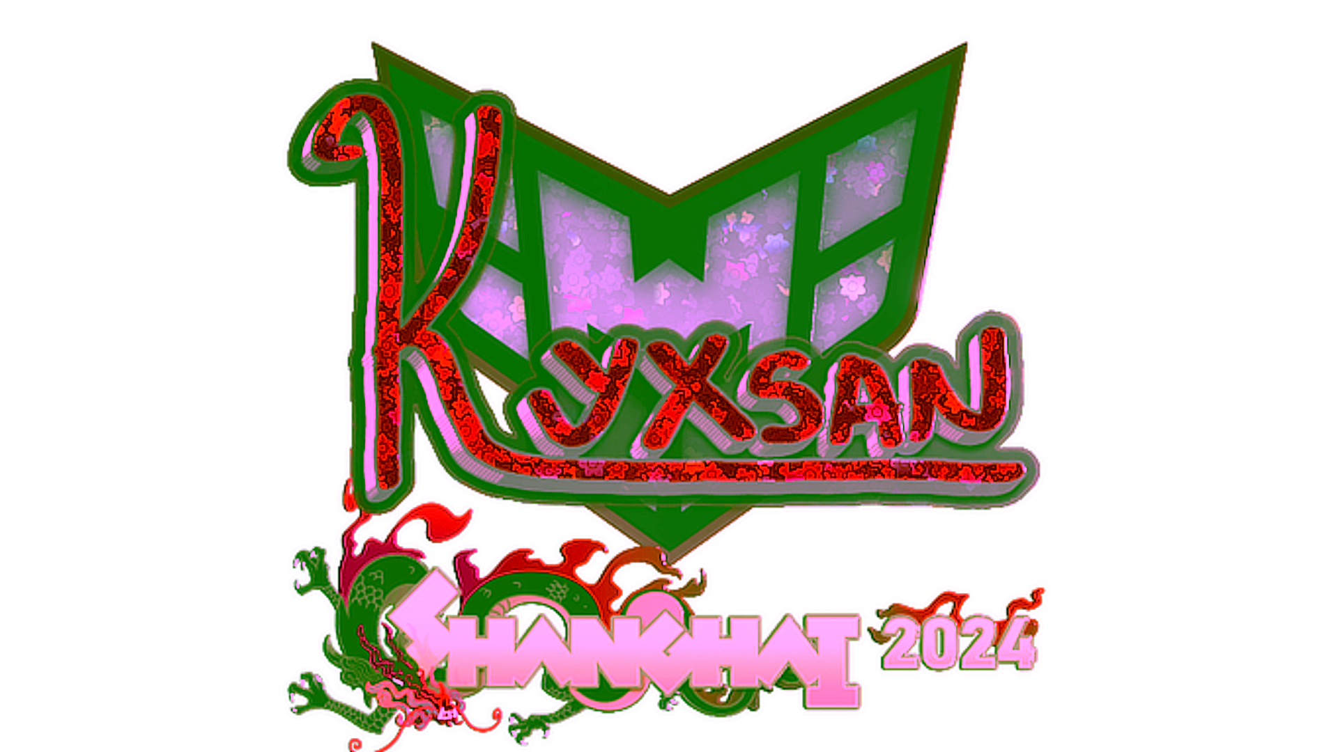 Display for Sticker | kyxsan (Glitter) | Shanghai 2024