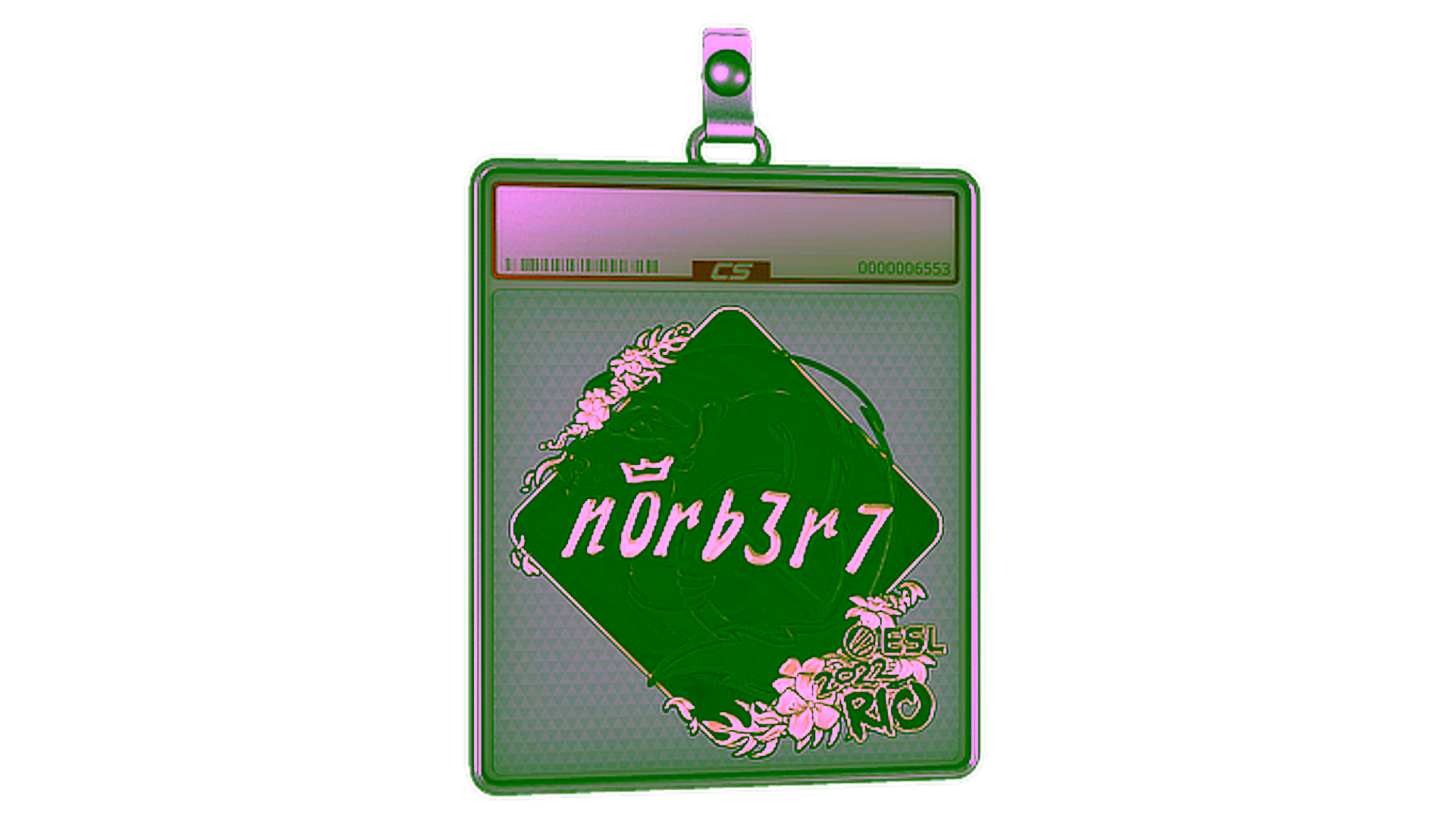 Rodyti Sticker Slab | n0rb3r7 (Gold) | Rio 2022