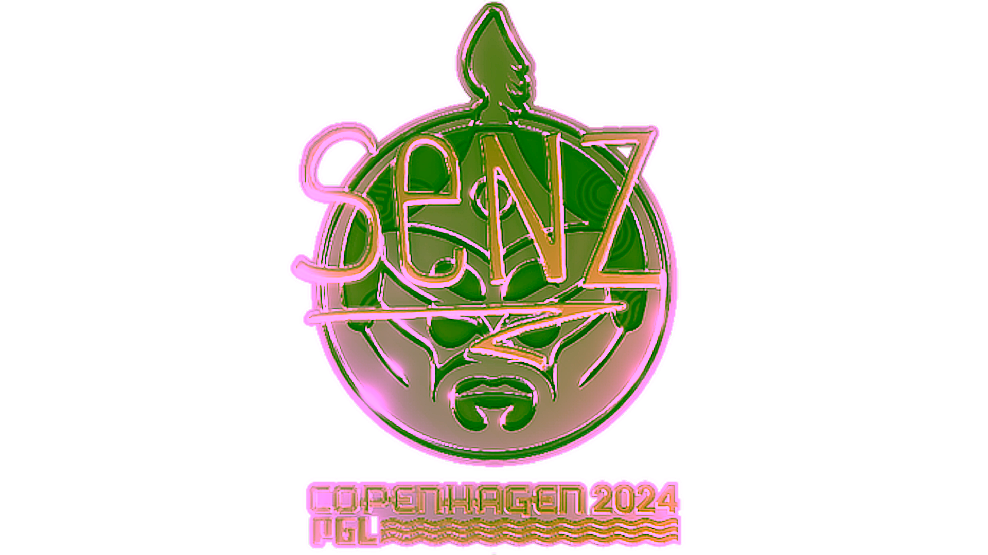 Display for Sticker | Senzu (Gold) | Copenhagen 2024