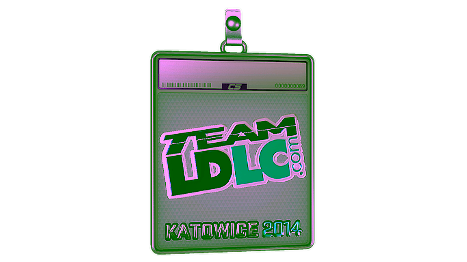 Display for Sticker Slab | Team LDLC.com (Foil) | Katowice 2014