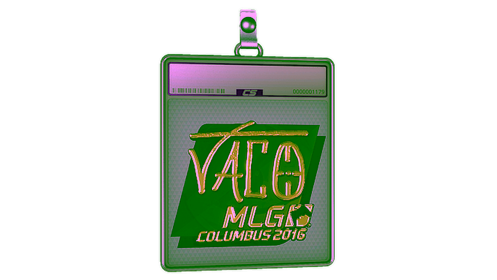 Anzeige für Sticker Slab | TACO (Gold) | MLG Columbus 2016