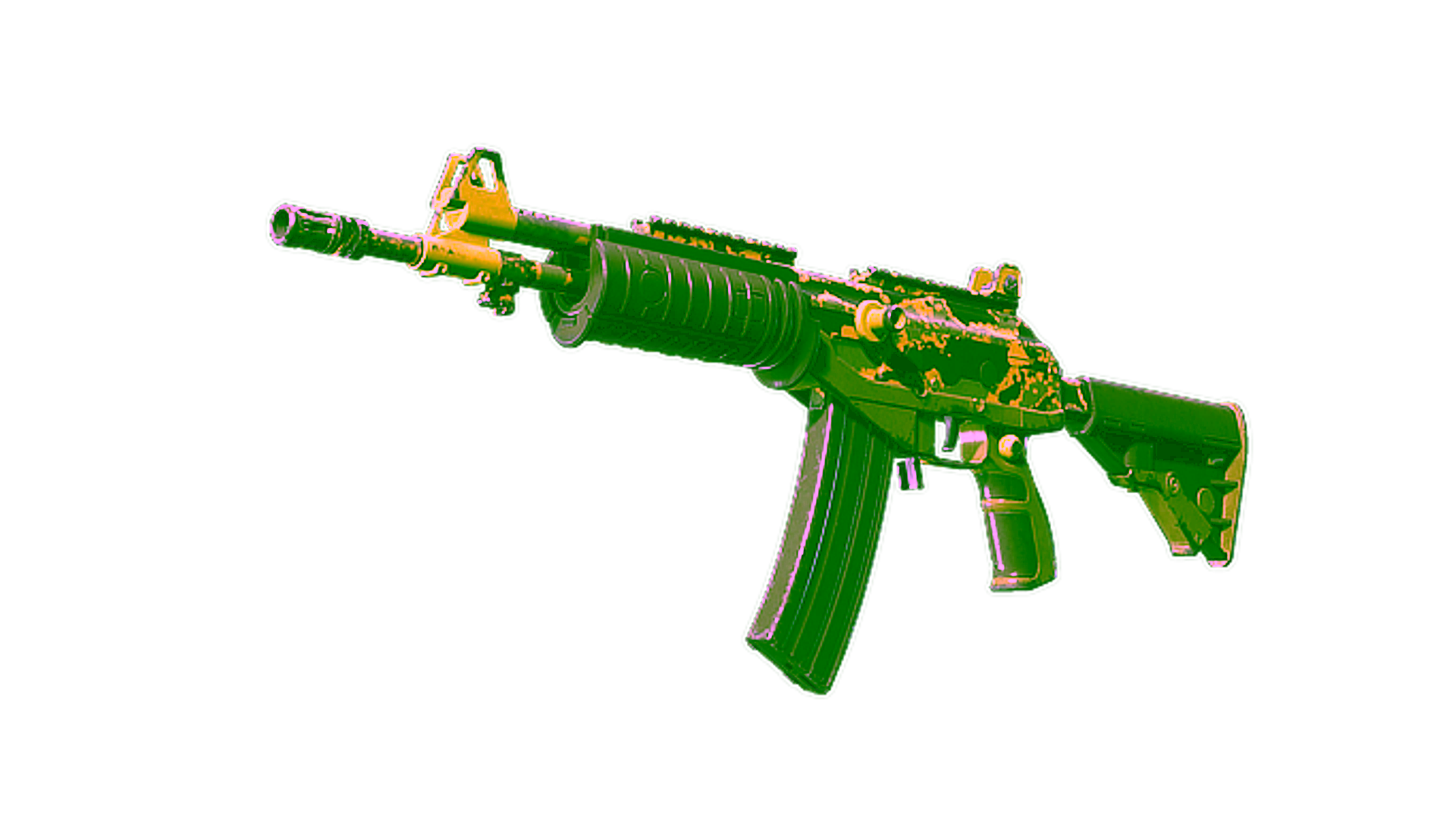 Display for Galil AR | Acid Dart (Well-Worn)