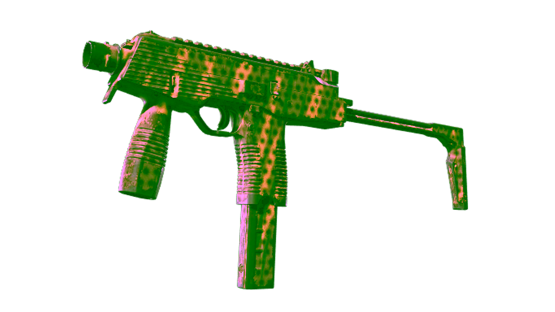 Display for Souvenir MP9 | Dry Season (Well-Worn)