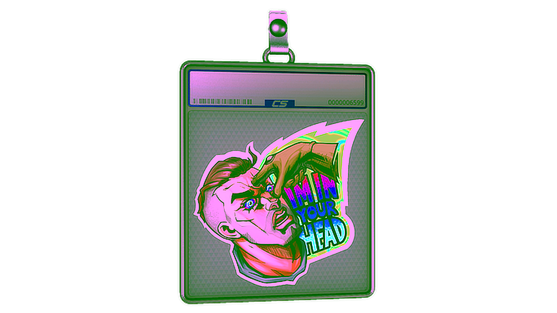 Anzeige für Sticker Slab | Mind Games (Holo)