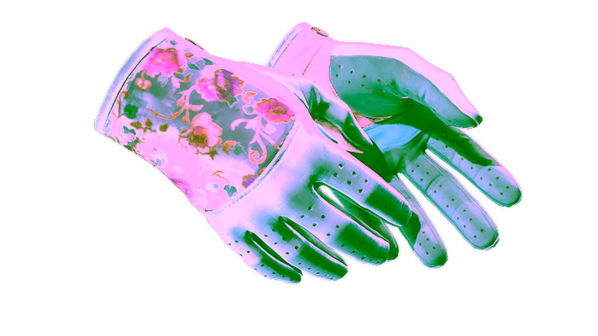 Display for ★ Driver Gloves | Brocade Flowers (Minimal Wear)
