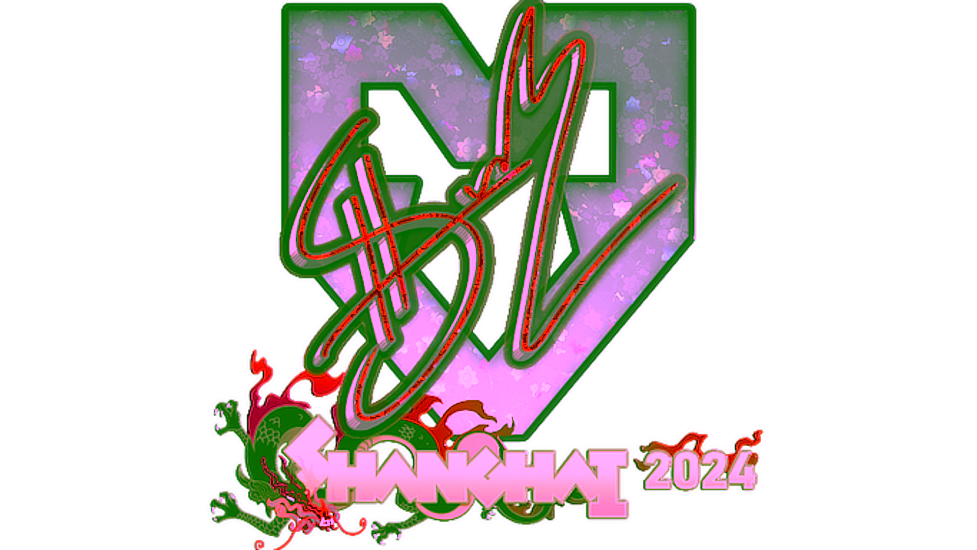 Display for Sticker | siuhy (Glitter) | Shanghai 2024