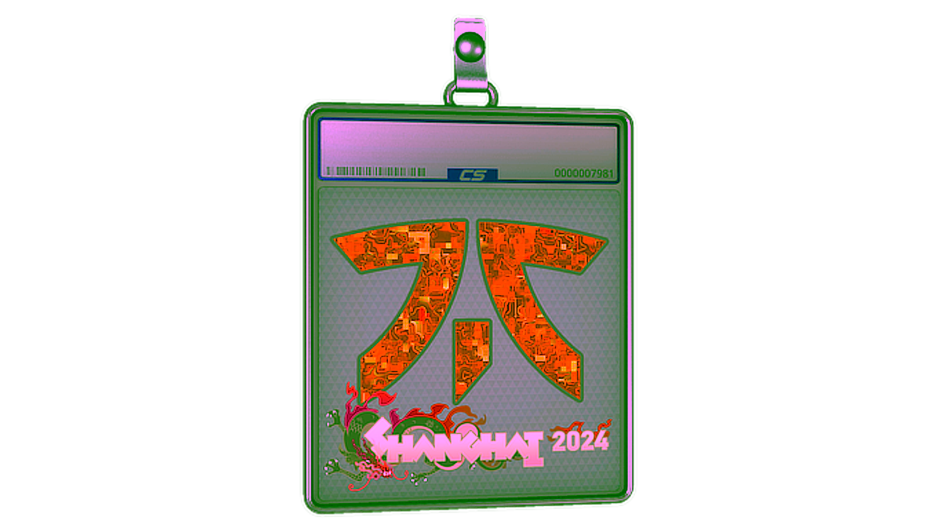 Display for Sticker Slab | Fnatic (Glitter) | Shanghai 2024