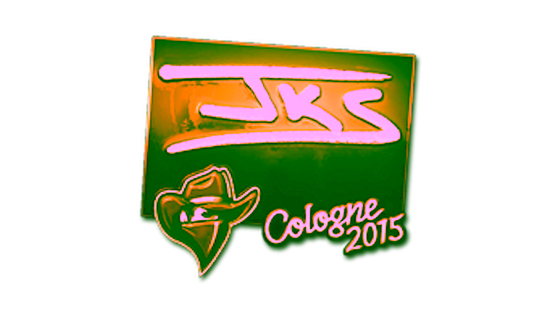 Display for Sticker | jks (Gold) | Cologne 2015