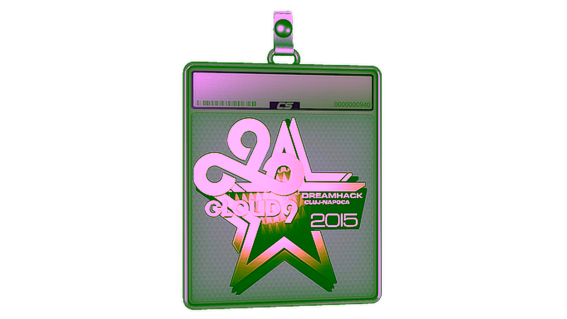عرض لـ Sticker Slab | Cloud9 (Gold) | Cluj-Napoca 2015