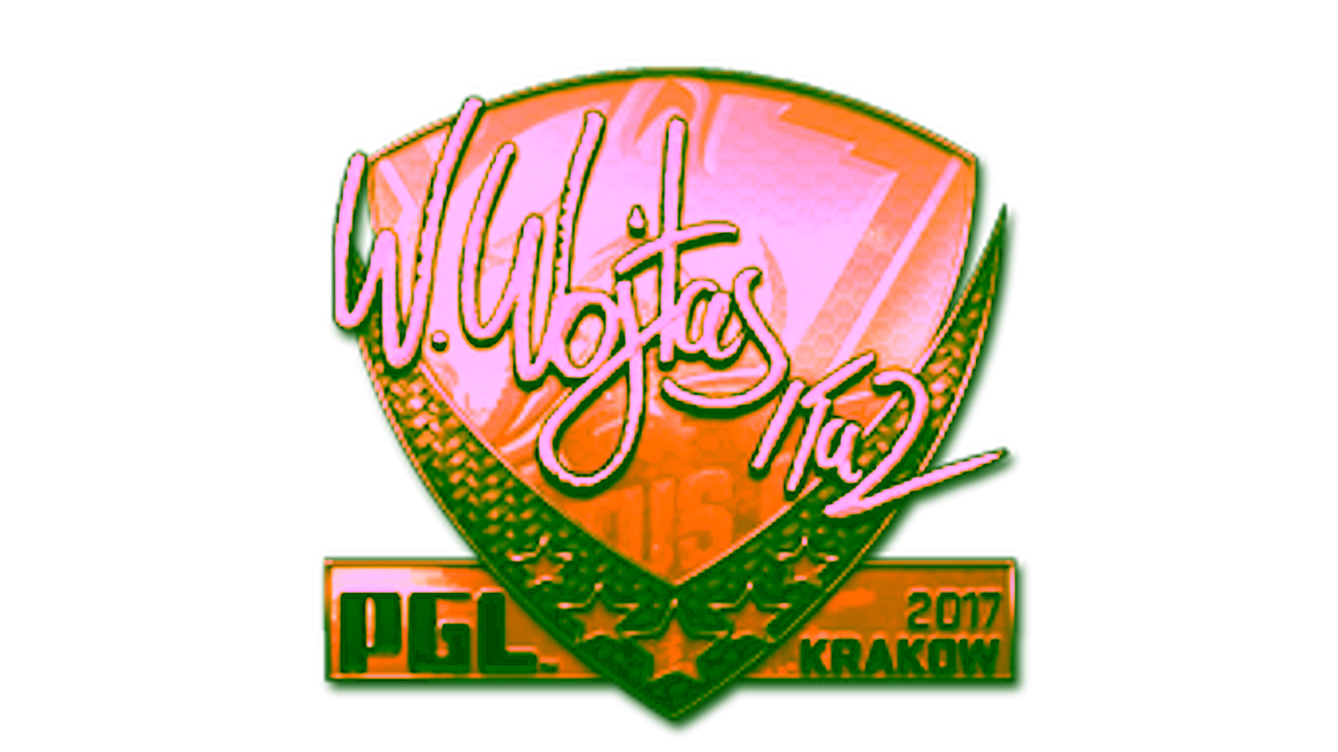 Sticker | TaZ (Gold) | Krakow 2017 için görüntü