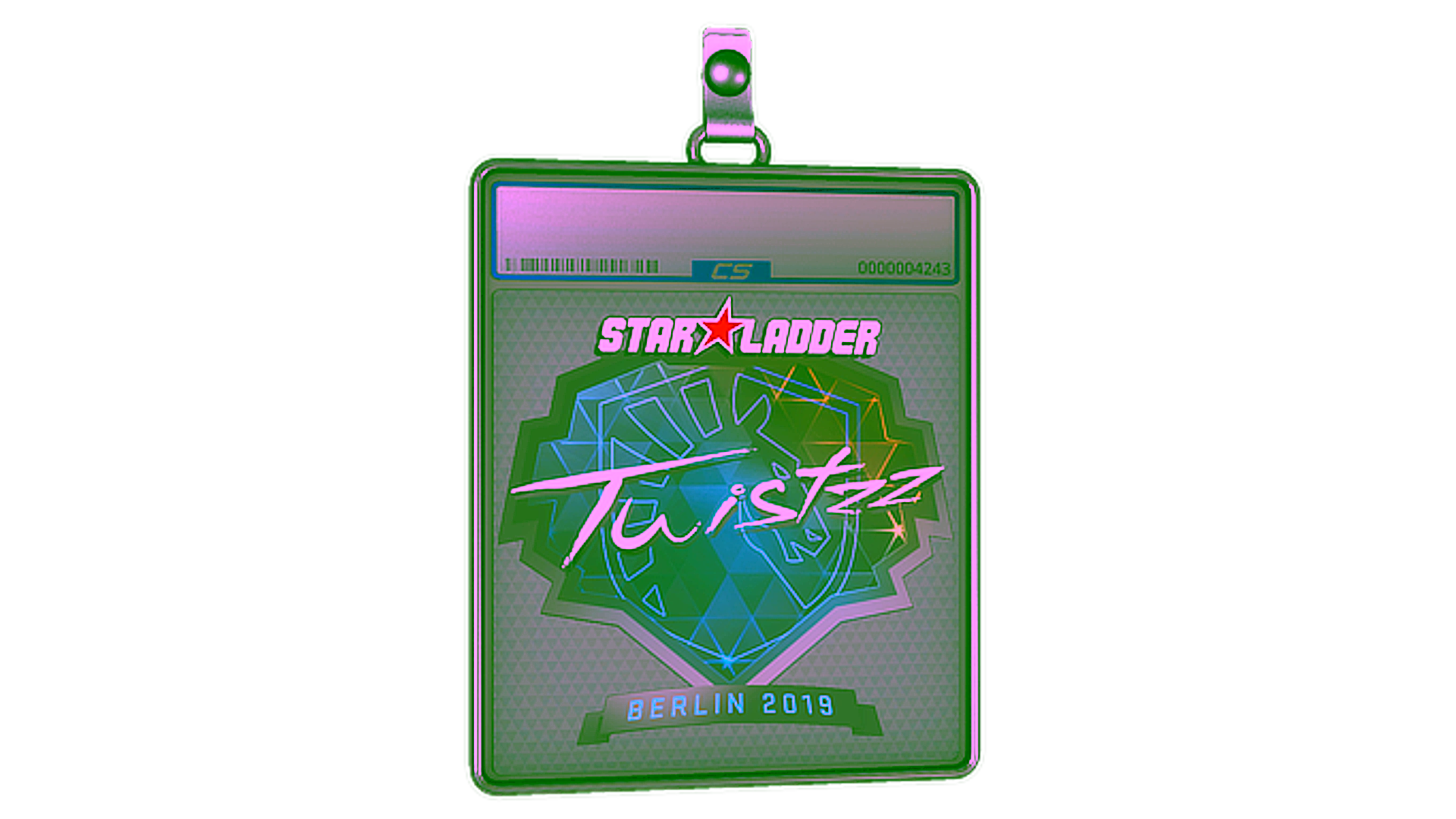 Дисплей для Sticker Slab | Twistzz | Berlin 2019