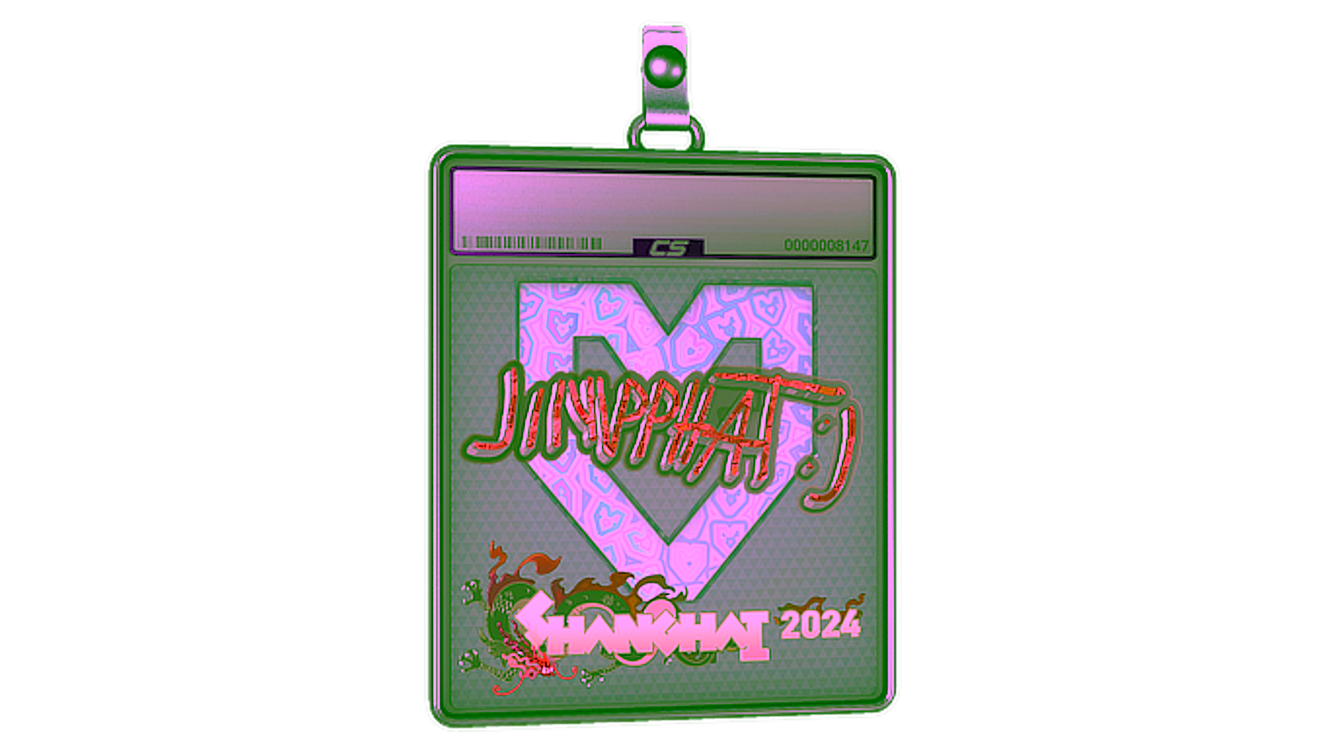 Sticker Slab | Jimpphat (Holo) | Shanghai 2024 için görüntü