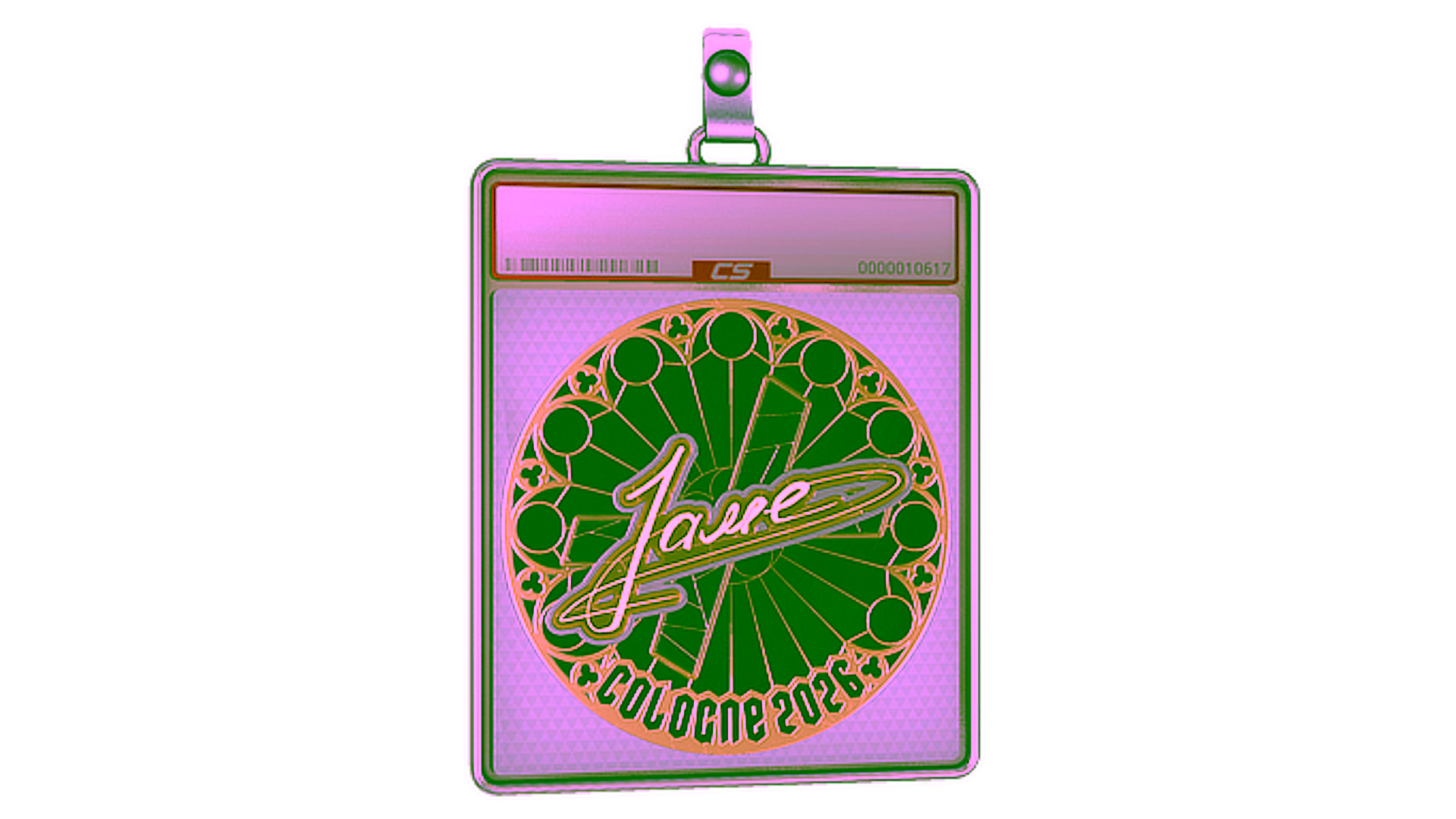 Display for Sticker Slab | Jame (Gold) | Cologne 2026