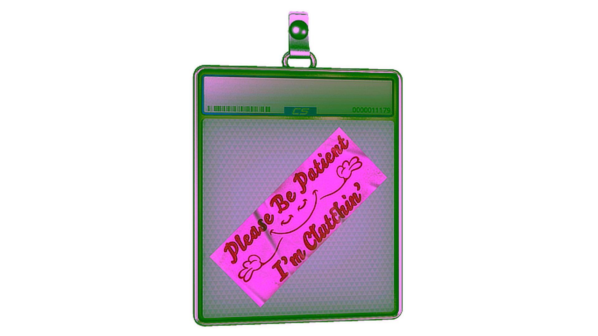 Wyświetl dla Sticker Slab | Please Be Patient