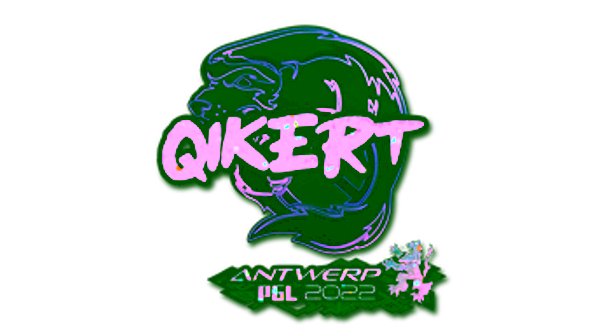 Display for Sticker | qikert (Glitter) | Antwerp 2022