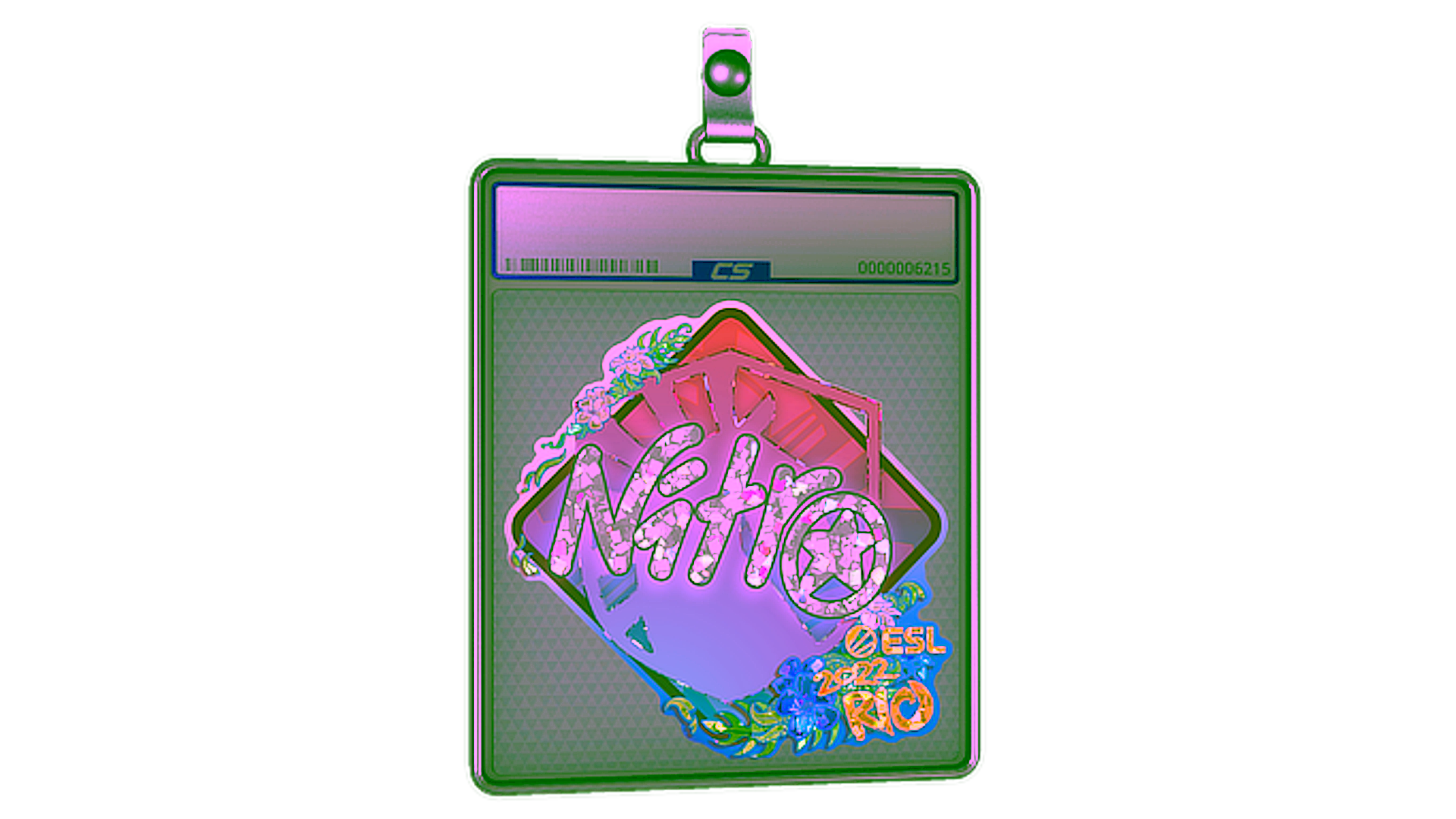 Display for Sticker Slab | nitr0 (Glitter) | Rio 2022